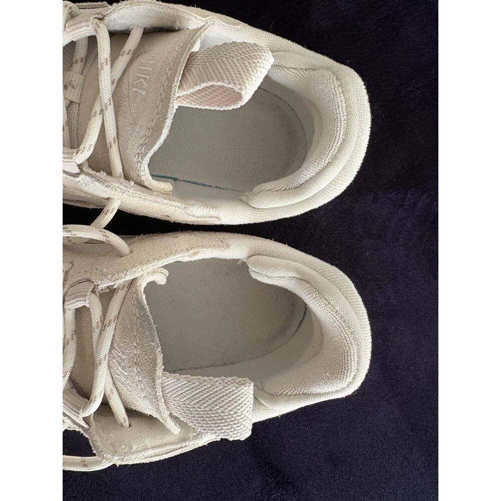 Nike Air Force 1 Wild Phantom Ivory Suede Sneakers Women's Size 7 - Picture 5 of 13